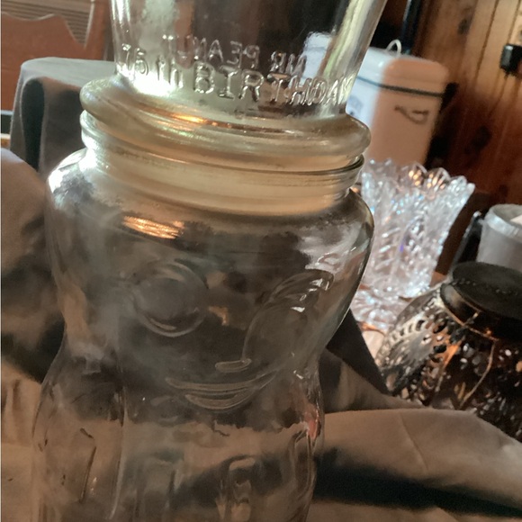 75th Anniversary Mr. Peanut Jar. Marbles would look awesome in this. - Picture 3 of 5